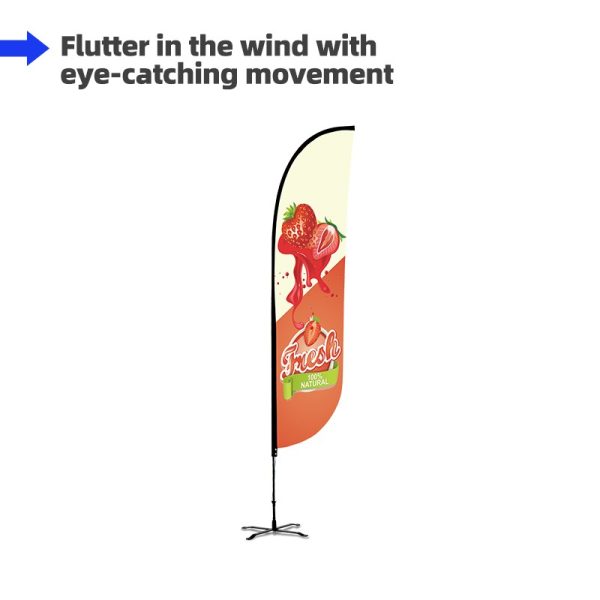 Convex Advertising Flag