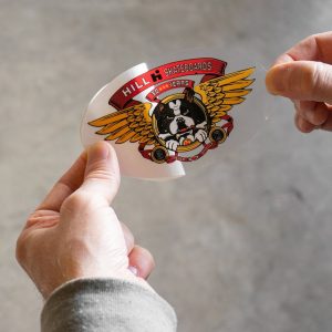 Die Cut Clear Stickers